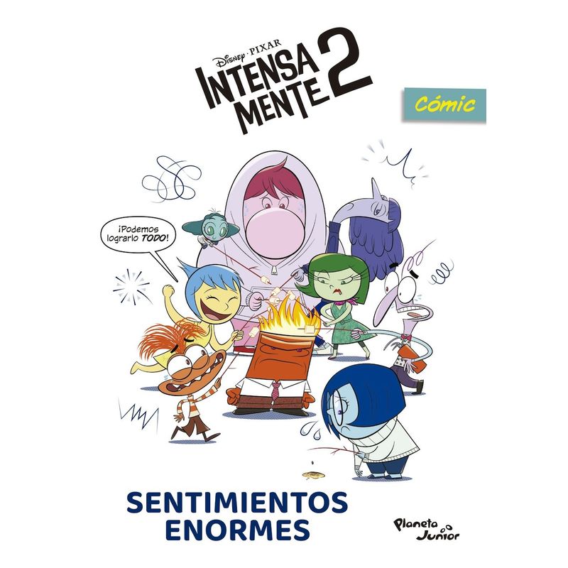 PLANETA JUNIOR - Libro Intensamente 2. Sentimientos enormes - Disney