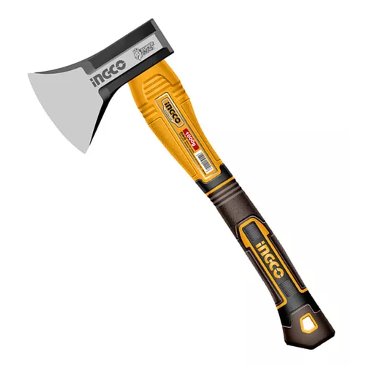 INGCO - Hacha De Mano Mango Fibra De Vidrio 1000gr Ingco Hax0811000f