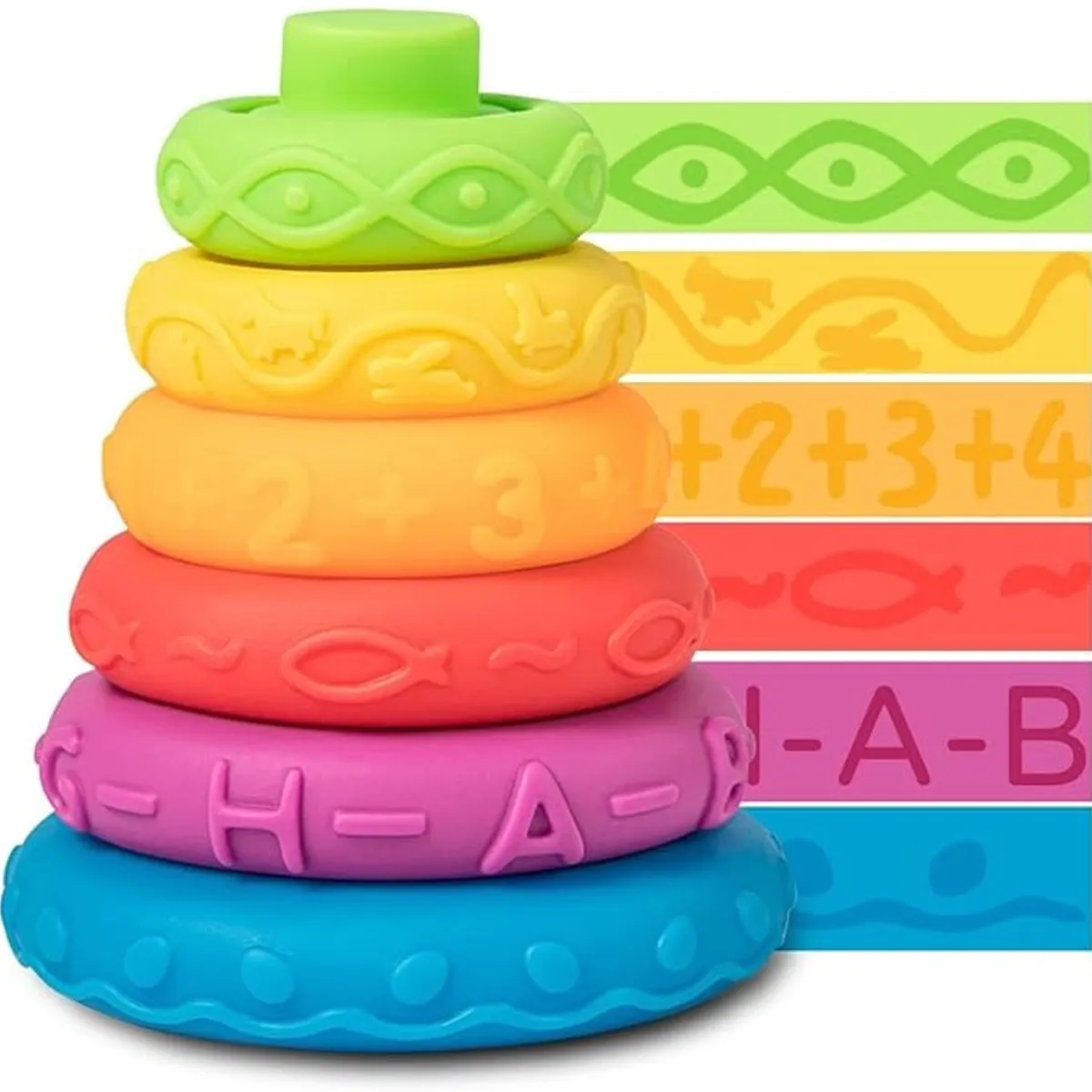 OEM - TORRE APILAMIENTO SILICONA  PARA BEBE