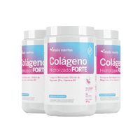 Colágeno Hidrolizado Forte, Suplemento Alimentario 375g Plan 90 días