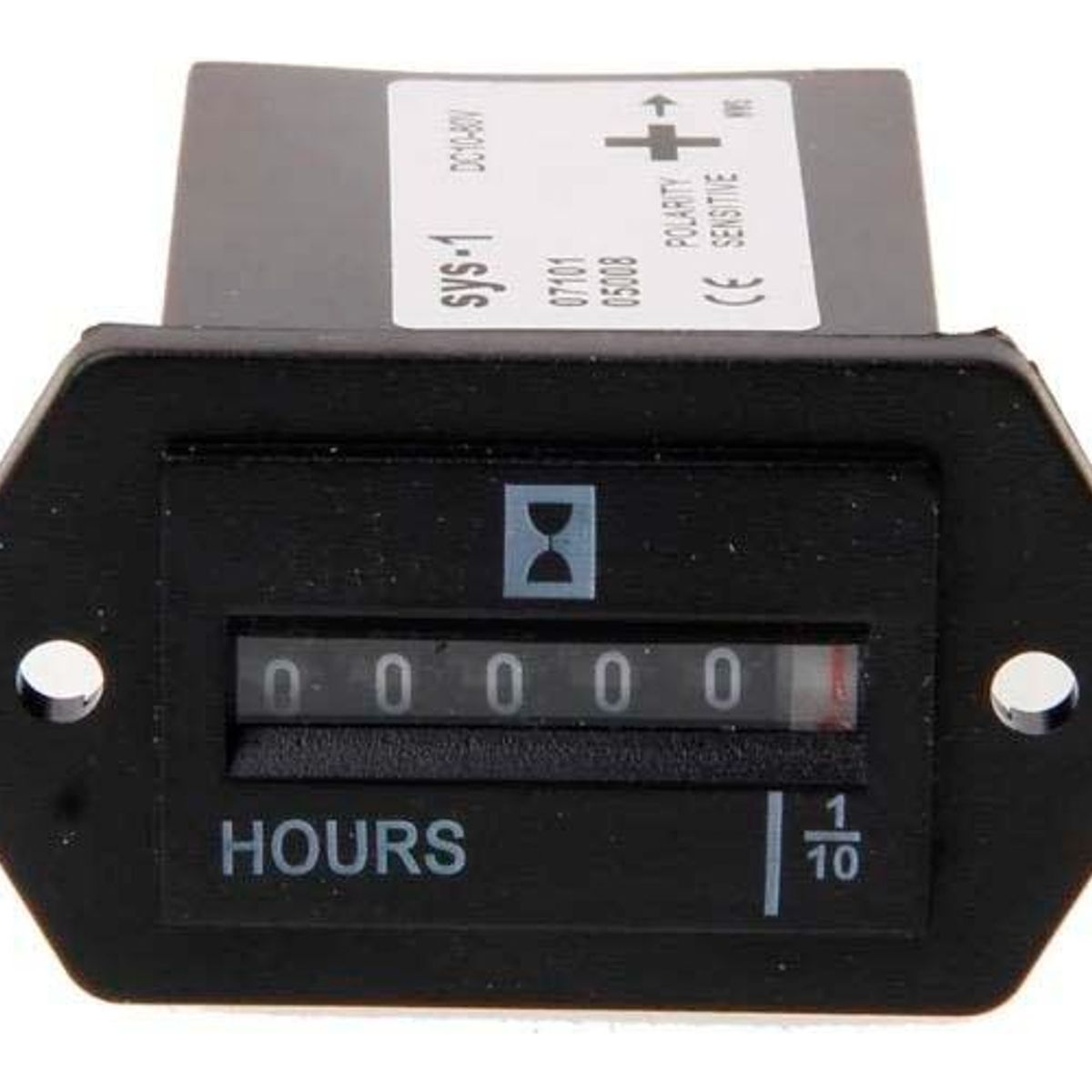 GENERICO - Horometro Contador De Horas Análogo 10 A 80v