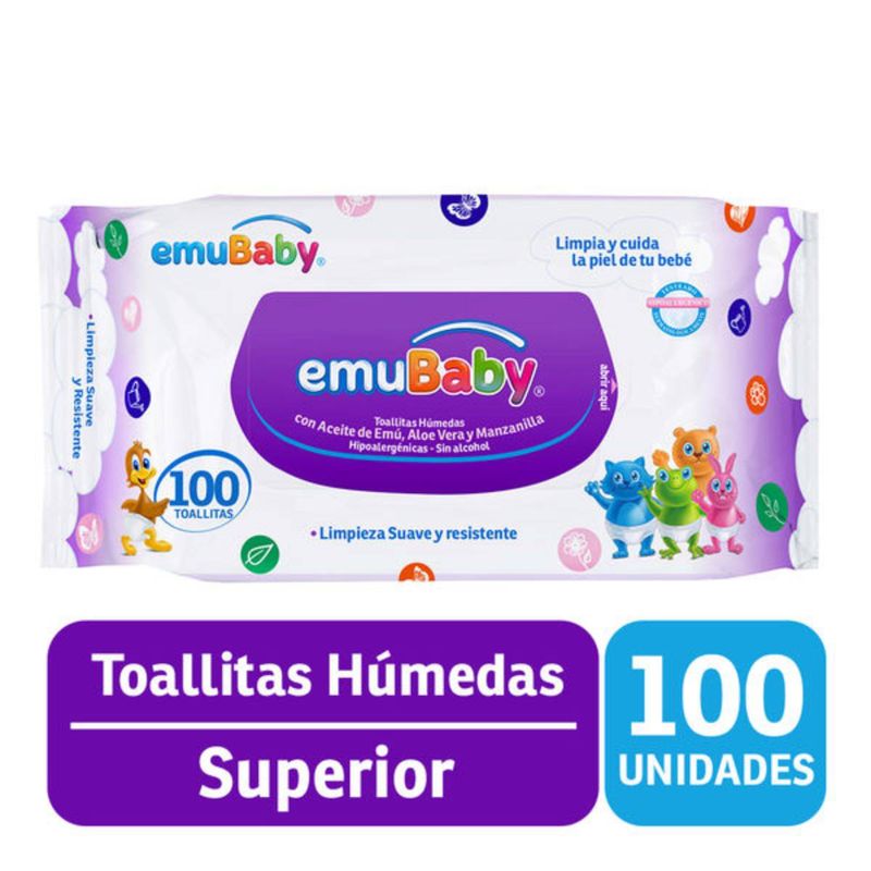 EMUWIPES - EMUWIPESS Toallitas humeda Superior 100und