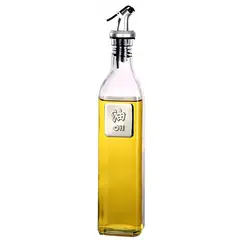 BAZUCA - Botella Dispensador De Aceite Y Vinagre Aceitero De Vidrio 500ml