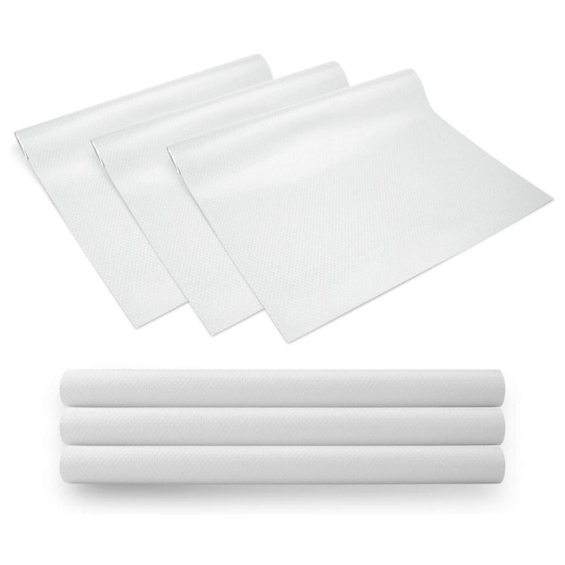 GENERICO - Alfombrilla Proctector Cajones Gabinetes Refrigerador 8 Pzas
