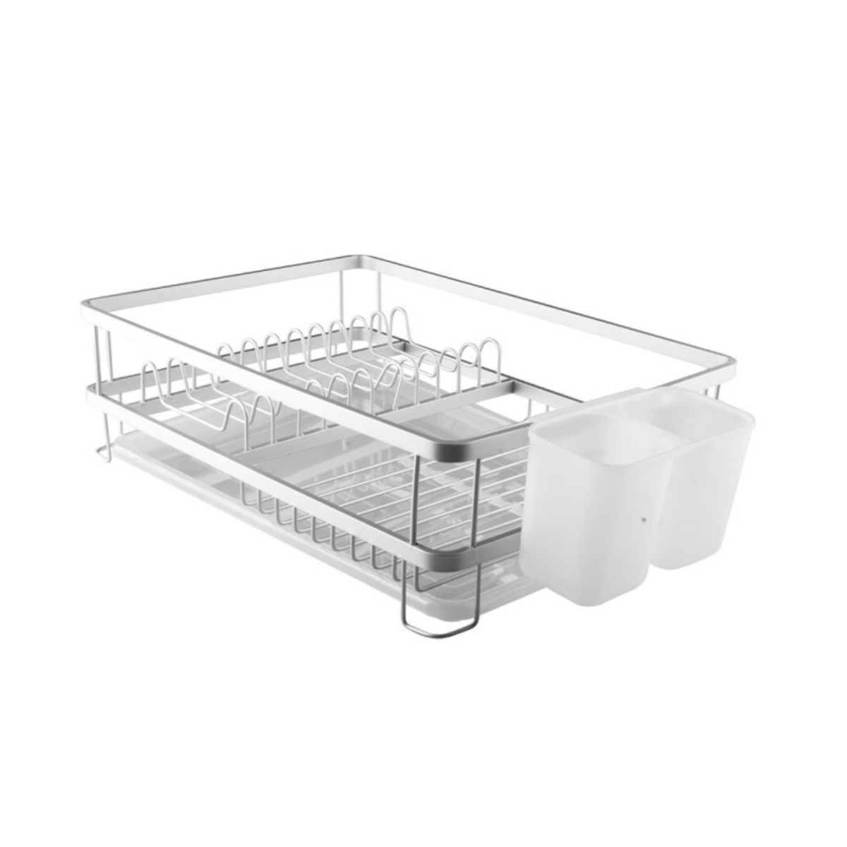 FTA - Secaplatos 1 Nivel Aluminio 41,8x30x13cm Blanco FTA