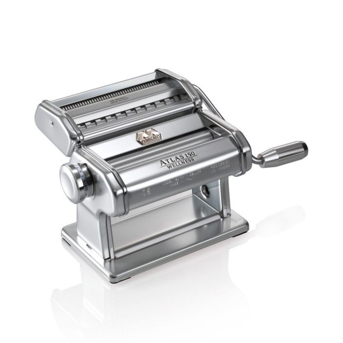 MARCATO - Máquina Multi Pasta 6 Tipos de Pasta Atlas 150 Acero Marcato