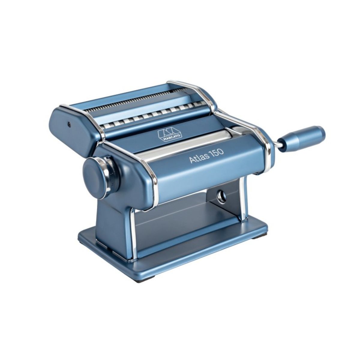 MARCATO - Máquina para Pastas Atlas 150 Powder Azul Acero Inox Arcos