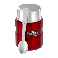 THERMOS - TERMO COMIDA AC INOX 470 ML KING THERMOS- ROJO