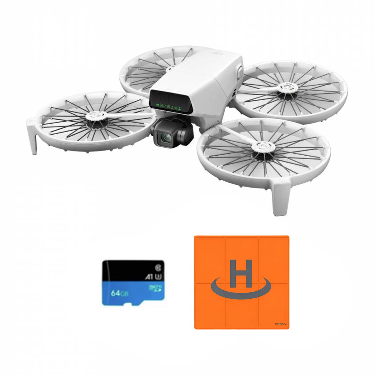 DJI - Drone DJI Flip + Landing  + Micro SD 64GB