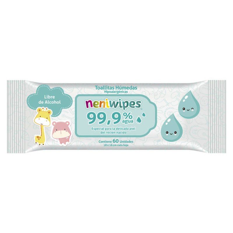 GENERICO - Neniwipes Toallitas Humedas 30und