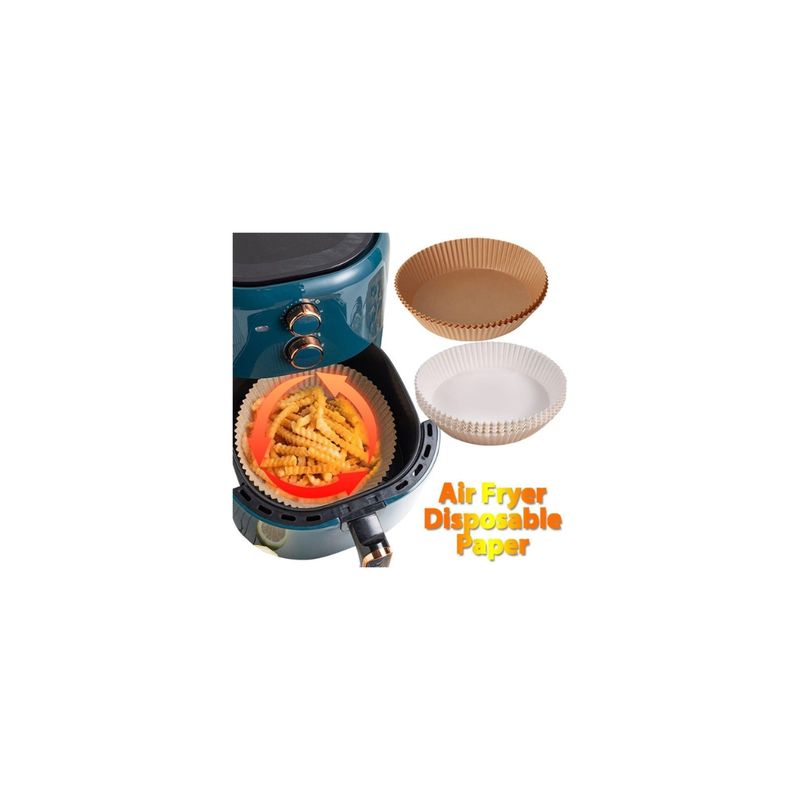 GENERICO - Papel Para Freidora De Aire Air Fryer Descartables 50 Und
