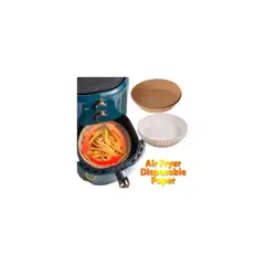 GENERICO - Papel Para Freidora De Aire Air Fryer Descartables 50 Und