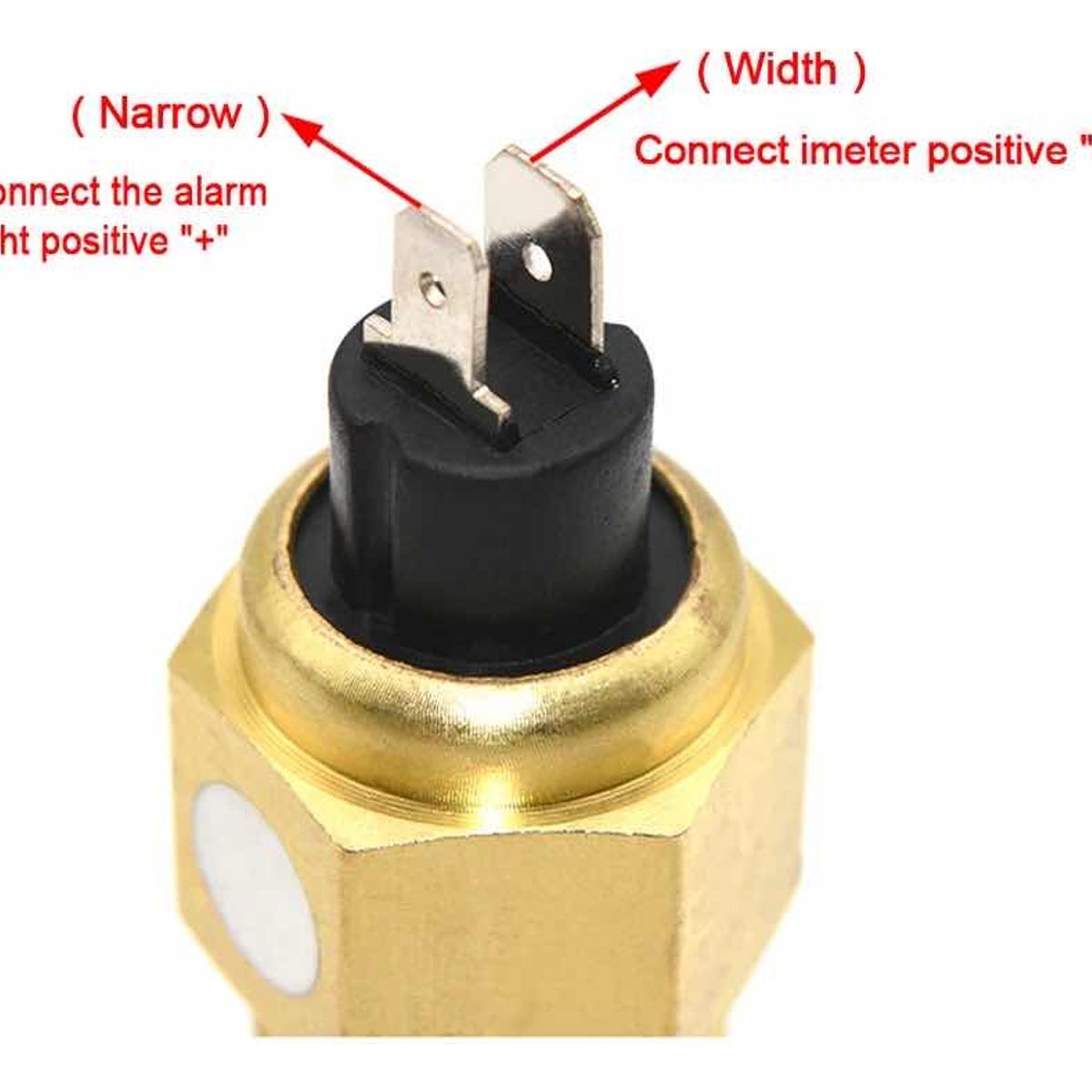 GENERICO - Sensor Temperatura Generador Vdo Cummins Perkins Hilo 38