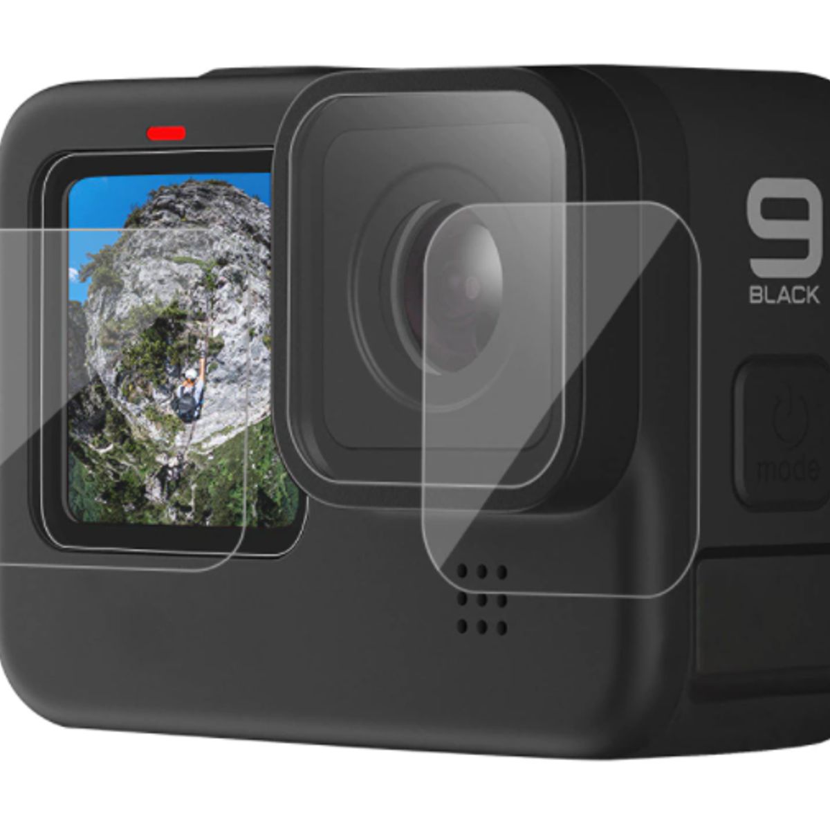 SHOOT - Láminas de vidrio templado GoPro Hero 12 /11 /10 /9 - Shoot