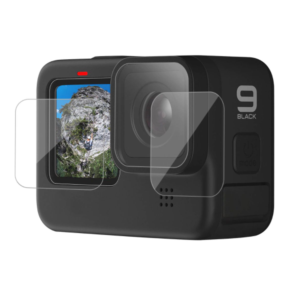 SHOOT - Láminas de vidrio templado GoPro Hero 12 /11 /10 /9 - Shoot