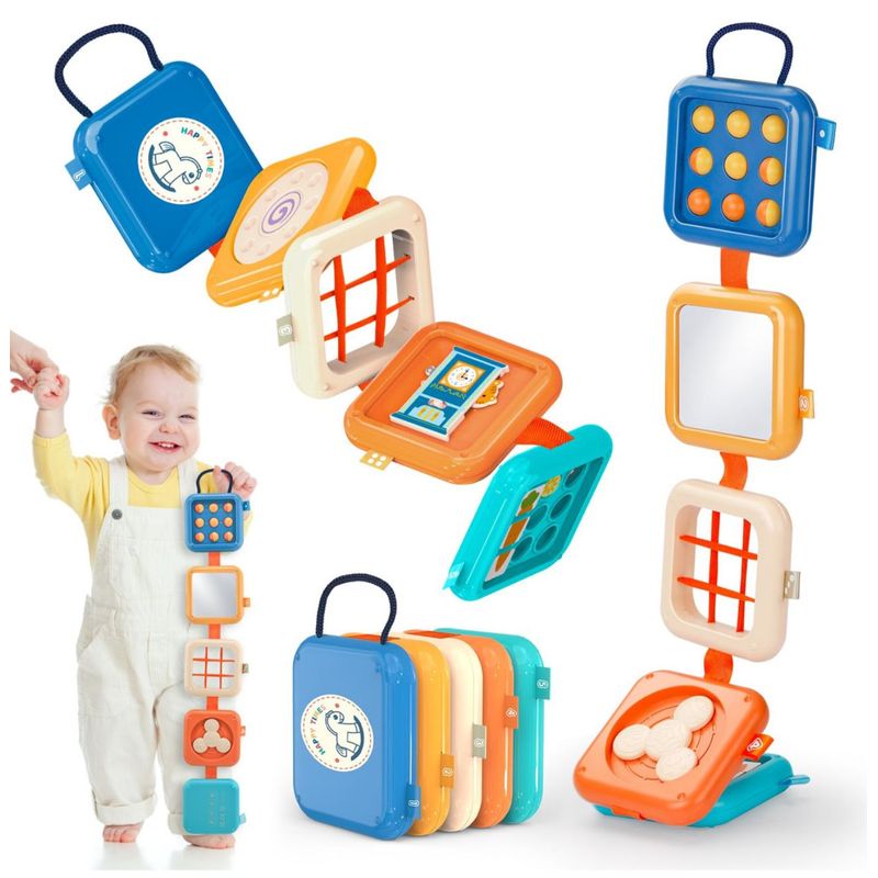 GENERICO - Tablero Sensoriales Interactivo Montessori Juego Educativo