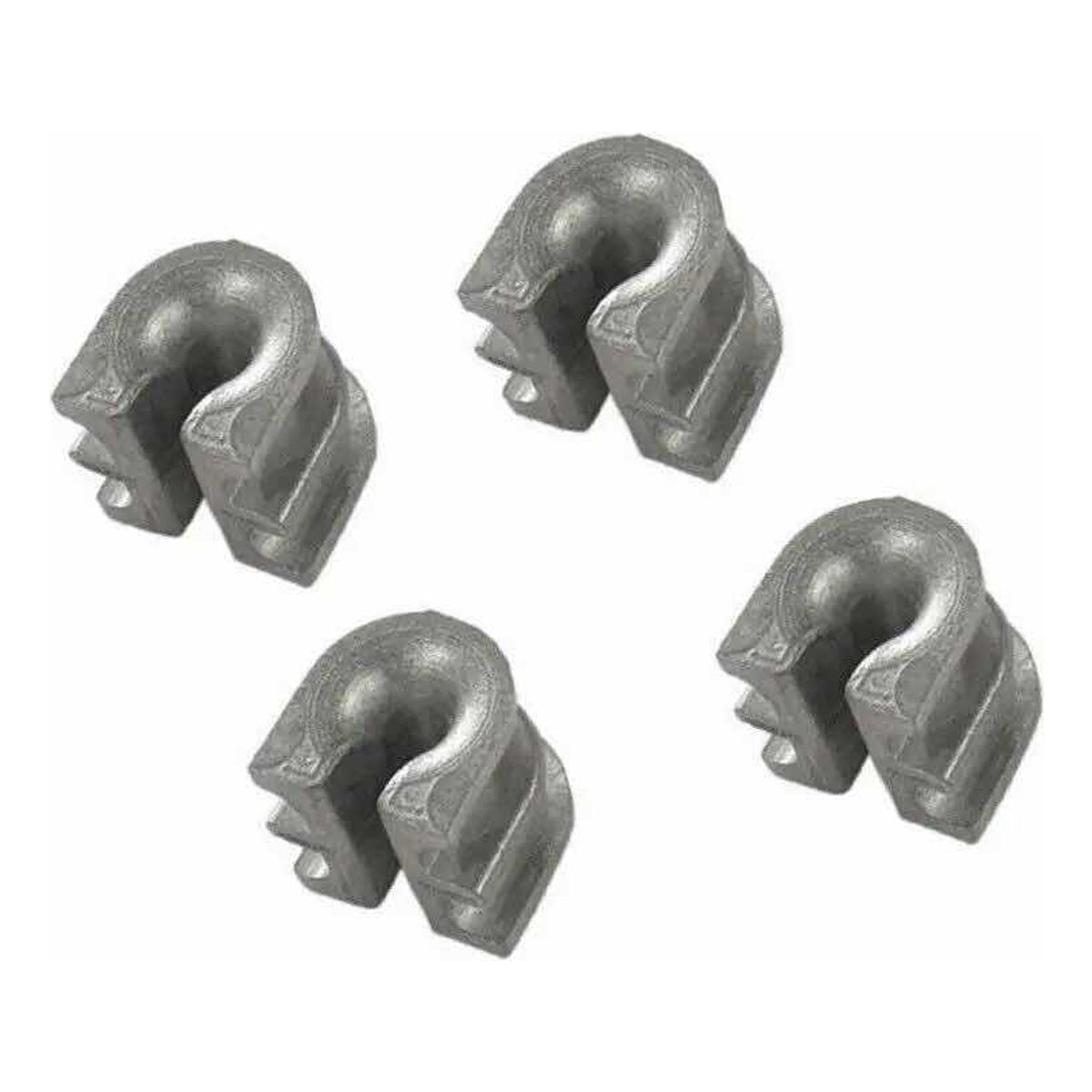 GENERICO - 4 Ojal Ojillo Para Sthil Fs120 Fs200 Fs250 Fs300 Fs85