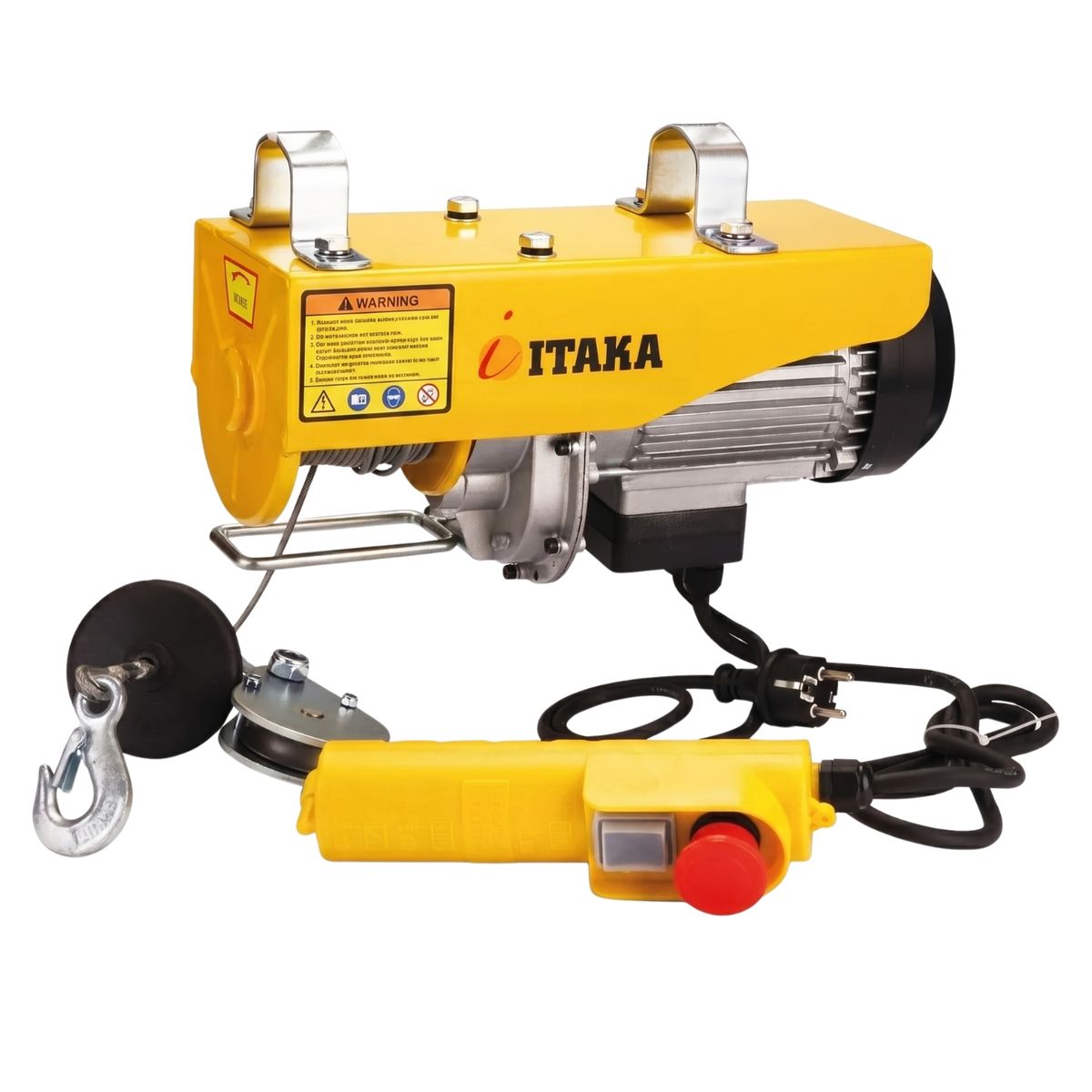 ITAKA - Tecle Electrico Winche 800 Kg Certificado Itaka