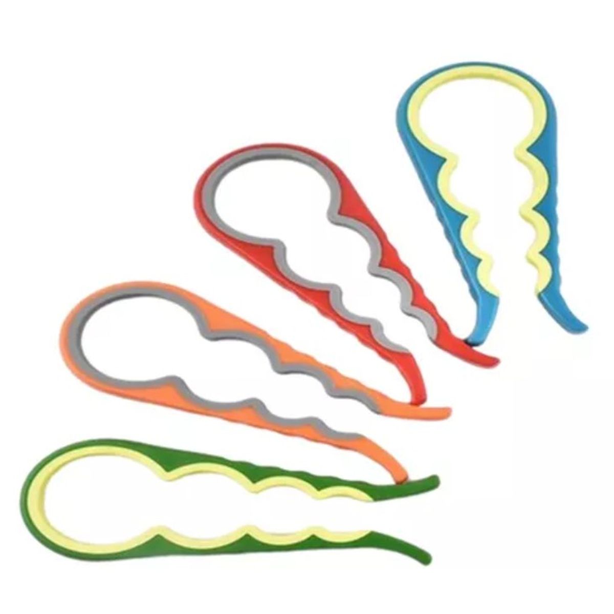 GENERICO - Abridor De Tarros Abridor De Botellas Antideslizante X1