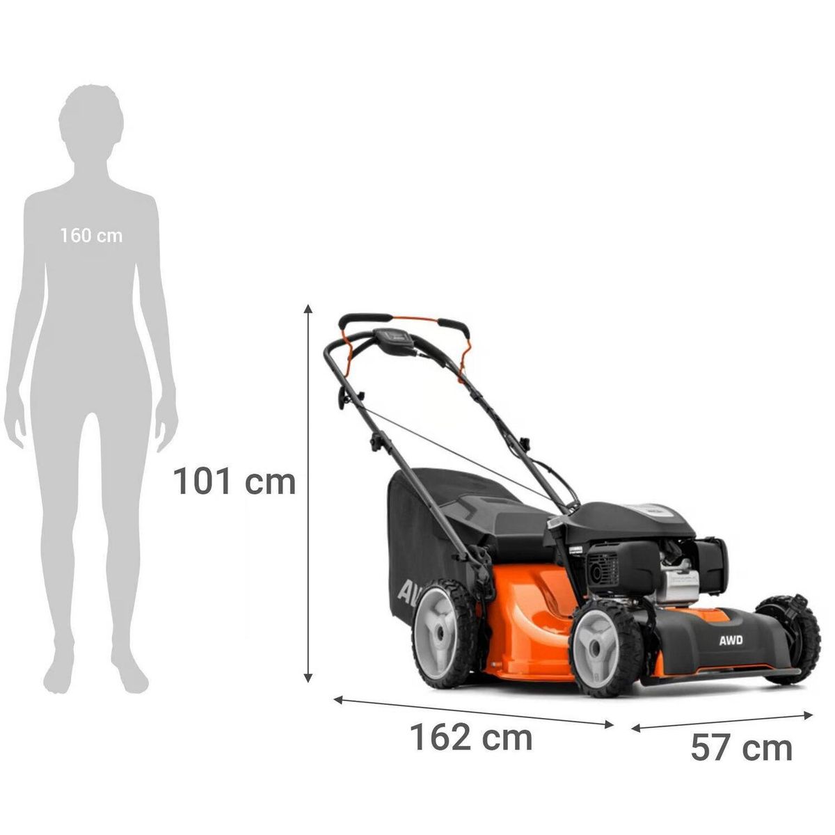 HUSQVARNA - Cortacésped Husqvarna Lc 353 Awd Tracción 4x4 - 4,2 Hp