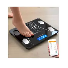 GENERICO - Báscula inteligente de bioimpedancia digital conexion movil