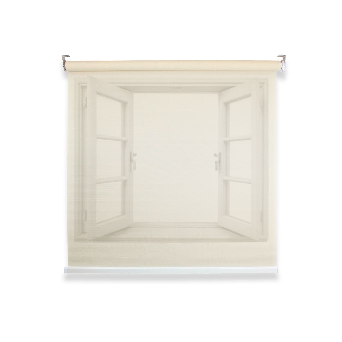 GUIZA - Cortina Roller Sunscreen 120 x 240 Cm Liso Filtro Solar Guiza