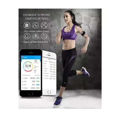 Imagen 2 del producto Báscula inteligente de bioimpedancia digital conexion movil