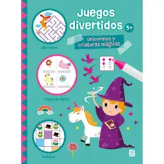 BALLON - Libro UNICORNIOS Y CRIATURAS MAGICAS - JUEGOS DIVERTIDOS