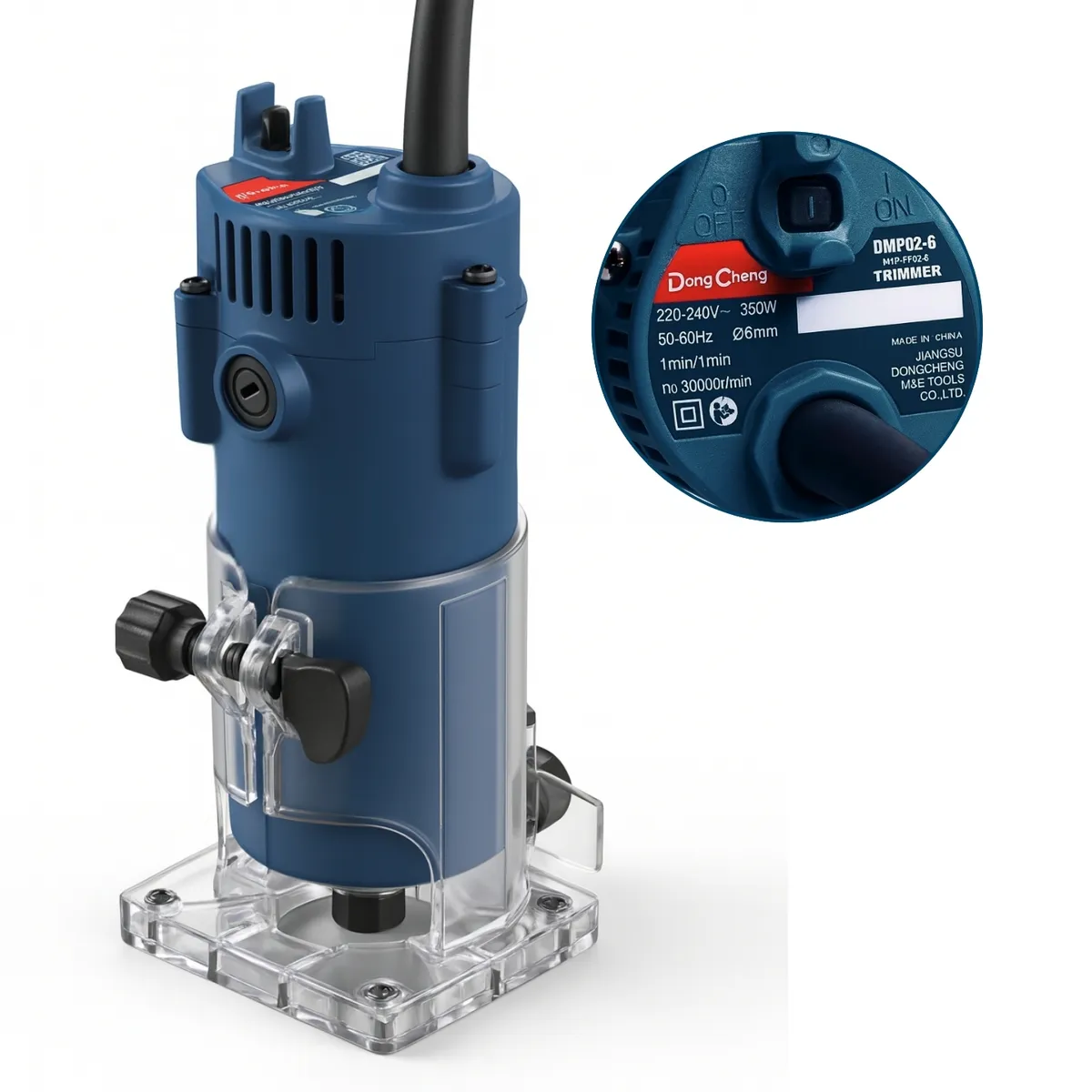 DONGCHENG - Fresadora Router 1/4 350 W Dongcheng