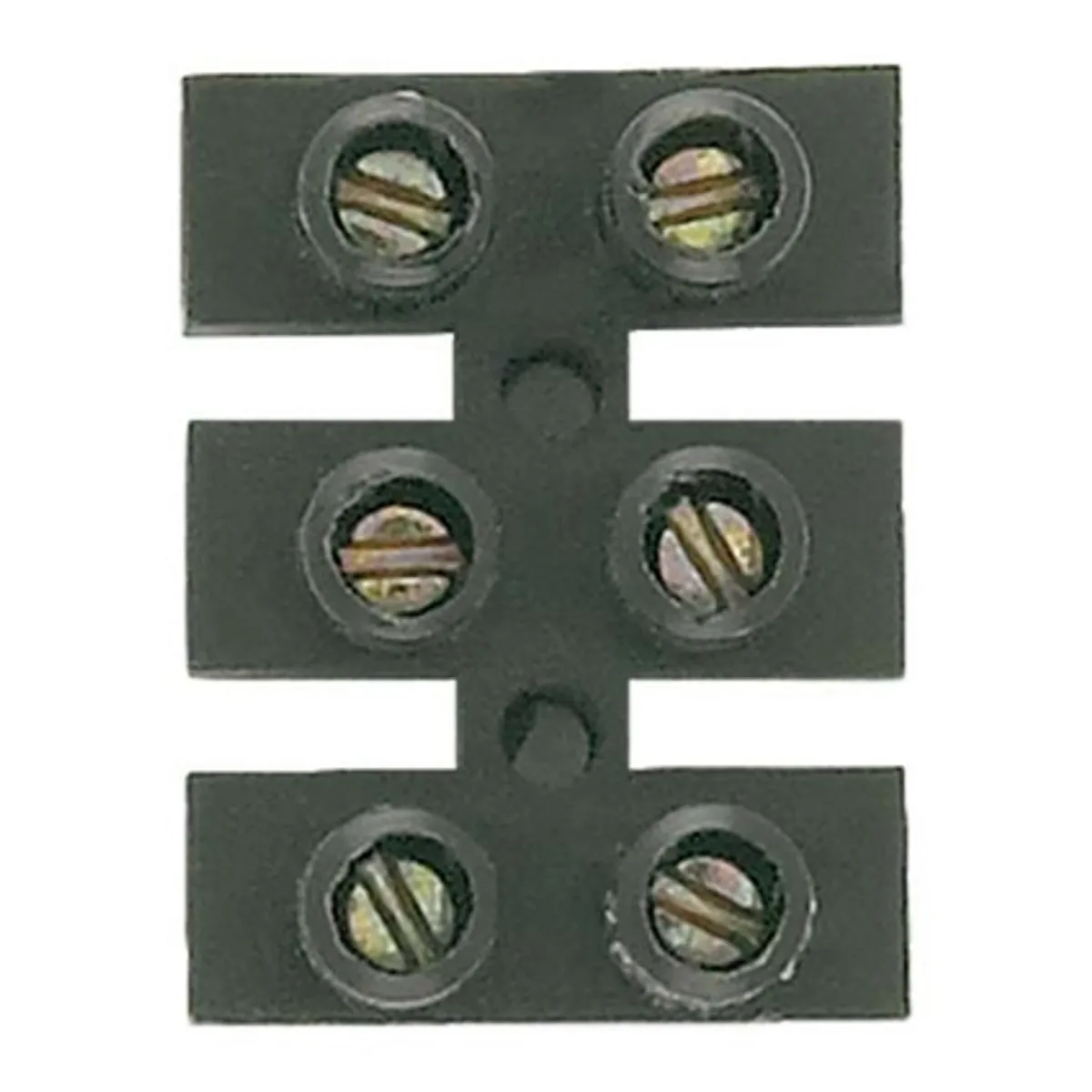 Regleta de Conexión 6mm Negra 12 Bornes, marca GENERICO - Foto 2