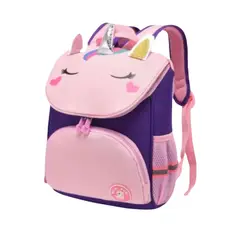 GENERICO - Mochila Infantil Escolar Unicornio-dinosaurio