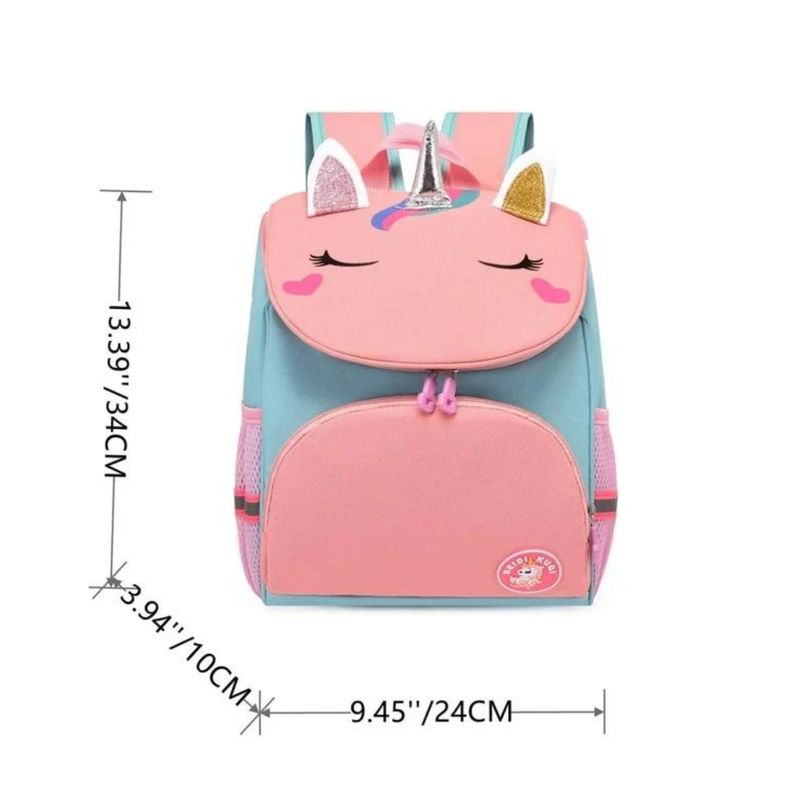 GENERICO - Mochila Infantil Escolar Unicornio-dinosaurio
