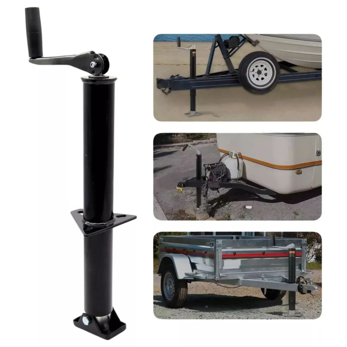 GRUPO UYUSA UYUSTOOLS - Pata Carro de Arrastre Fija 2000 Libras Ferrawyy