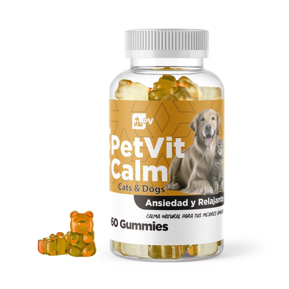 PETVIT - Petvit calm suplemento natural Perros y Gatos