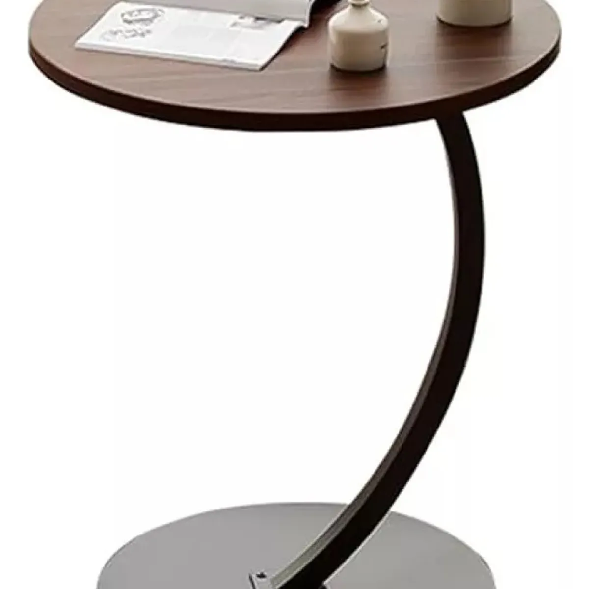 MUNDO MAGIA - Mesa De Centro Lateral Living Vanguardia Madera Natural