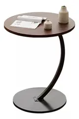 MUNDO MAGIA - Mesa De Centro Lateral Living Vanguardia Madera Natural