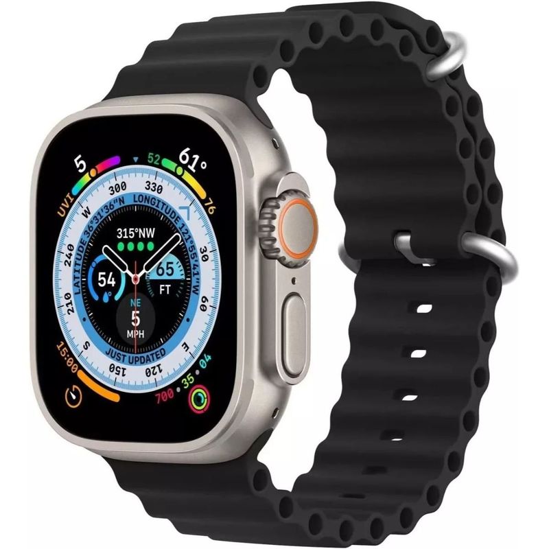 GENERICO - Correa Para Apple Watch Deportiva Ocean Silicon 38 / 40 / 41 mm