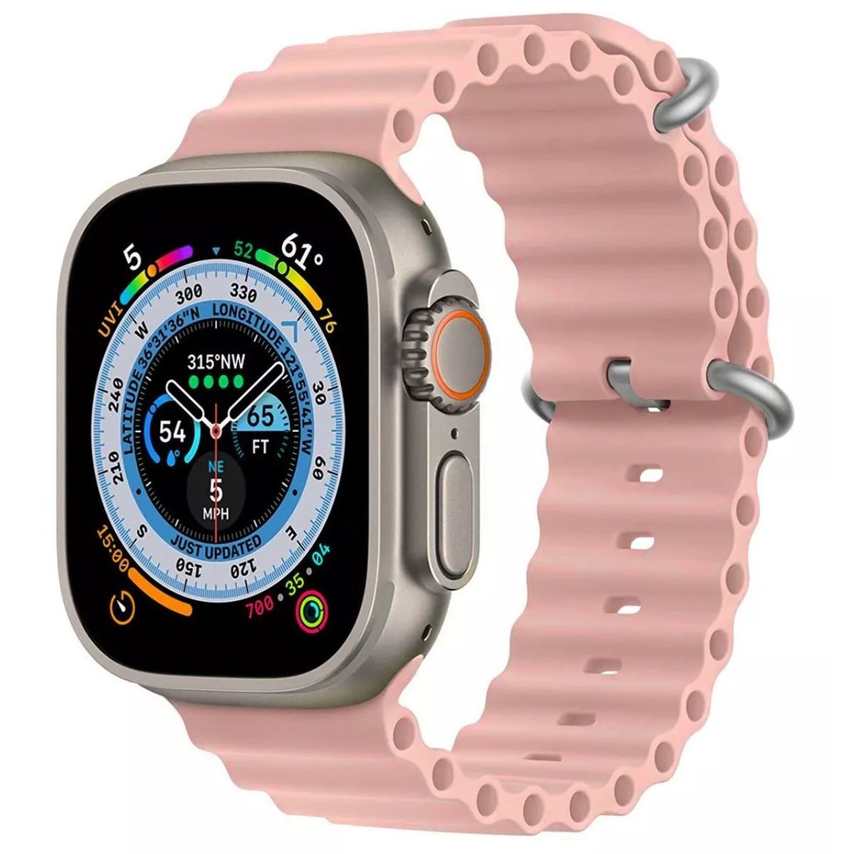 GENERICO - Correa Para Apple Watch Deportiva Ocean Silicon 38 / 40 / 41 mm