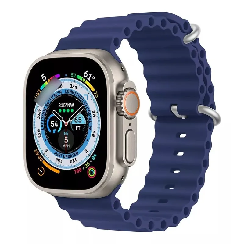 GENERICO - Correa Para Apple Watch Deportiva Ocean Silicon 38 / 40 / 41 mm