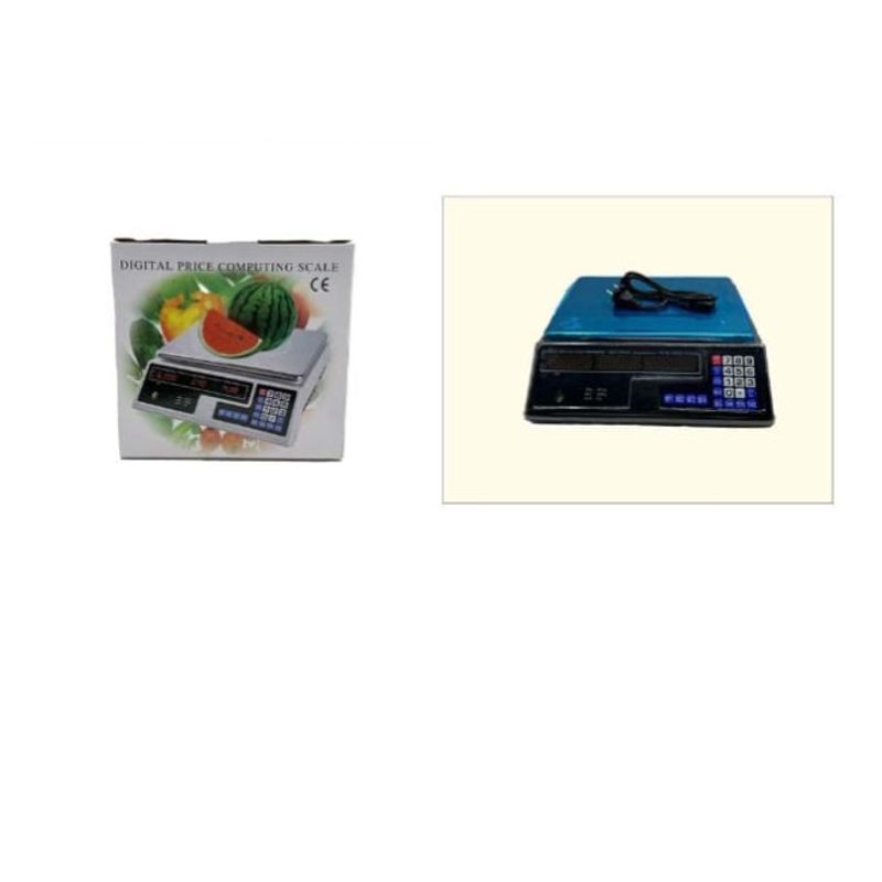 GENERICO - Báscula Comercial Digital 40KG 40kg 220V 24 Cm x 35 Cm