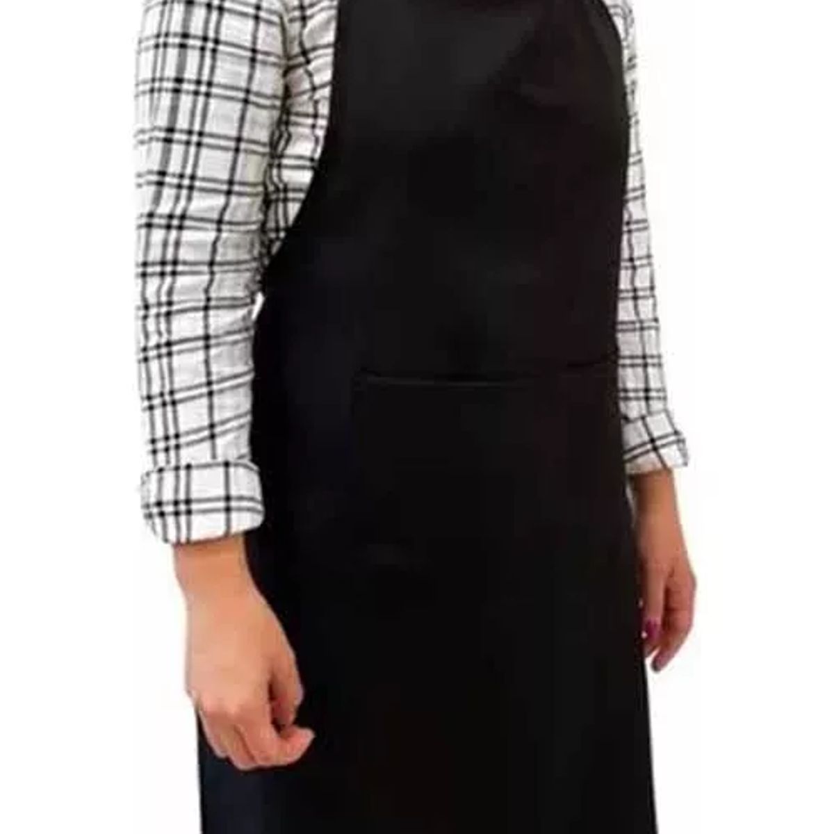 SYH STORE - Pechera Negra Tela Anti-manchas y Anti-grasa