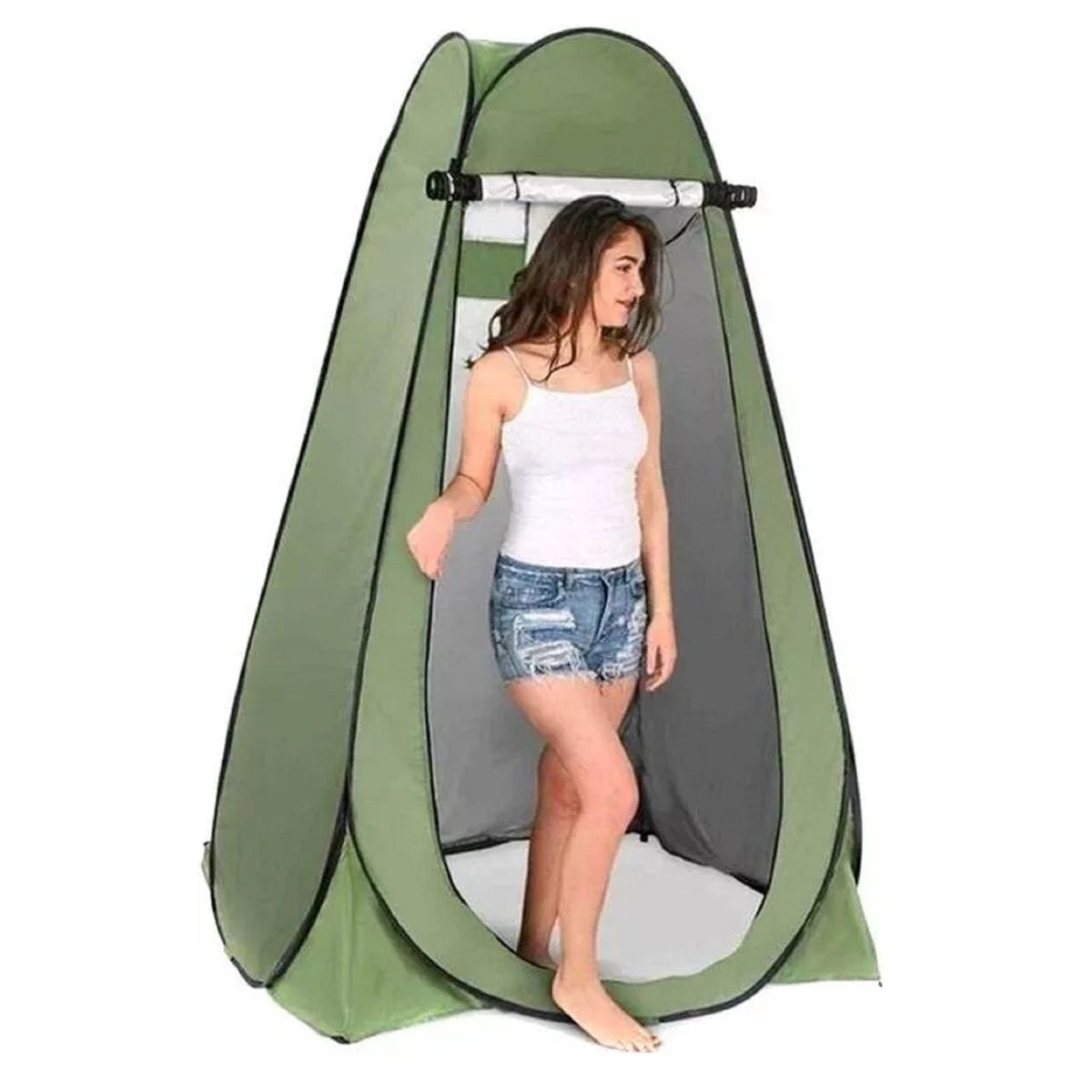 GENERICO - Carpa Caseta D Baño Vestidor Portátil Para Camping 1 Persona