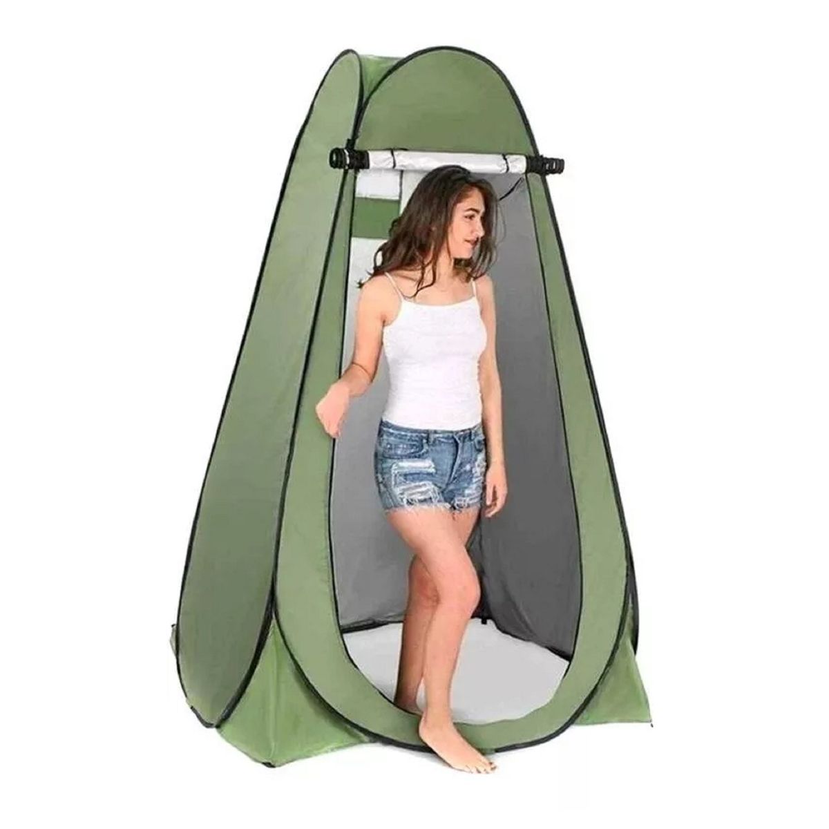 GENERICO - Carpa Caseta D Baño Vestidor Portátil Para Camping 1 Persona