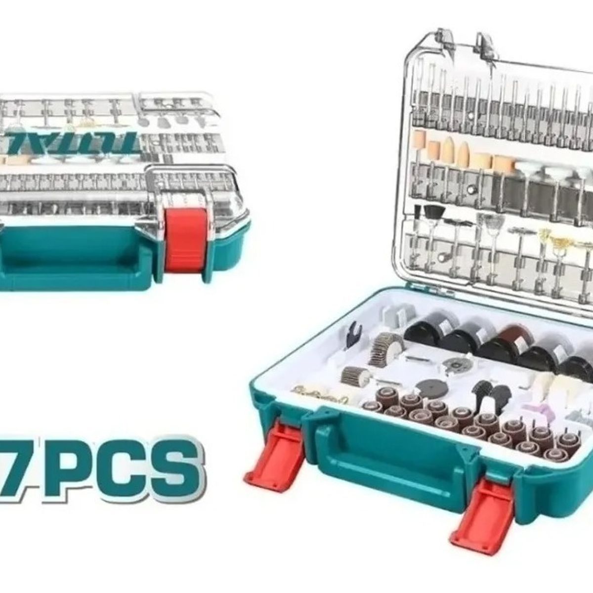 TOTAL - Set Juego De Accesorios Para Dremel  357pcs Total Tacsd13571
