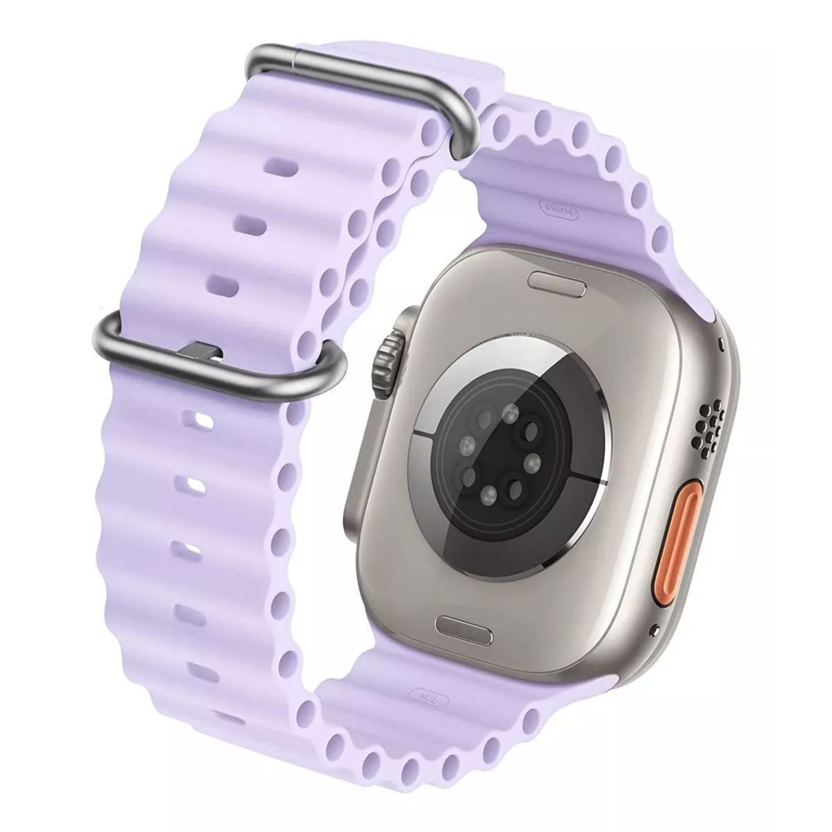 GENERICO - Correa Para Apple Watch Deportiva Ocean Silicon 42 / 44 / 45 / 49 mm