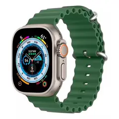 GENERICO - Correa Para Apple Watch Deportiva Ocean Silicon 42 / 44 / 45 / 49 mm