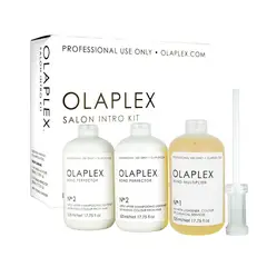 OLAPLEX - Kit de Introducción de Salón Grande Kit de 3 Piezas Olaplex.-