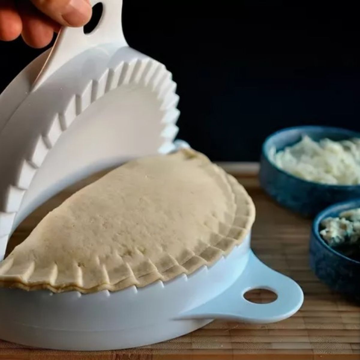 GENERICO - Molde Empanada 18cm Moldes Para Hacer Empanadas reutilizable