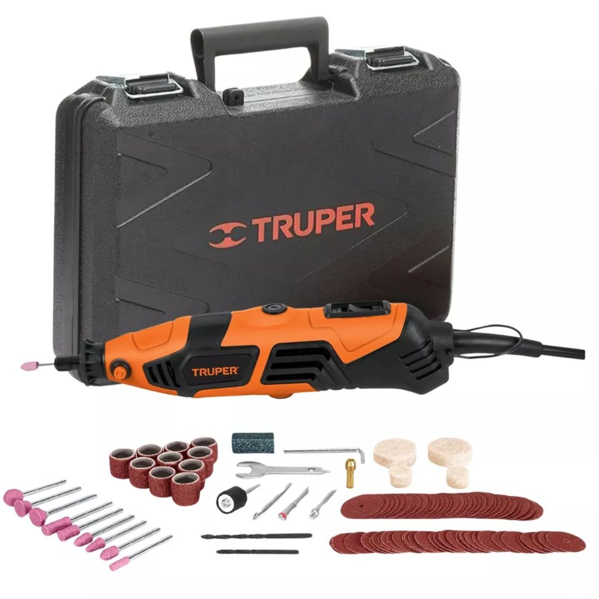 TRUPER - Dremel Mini Torno Multiproposito Con Accesorios Truper