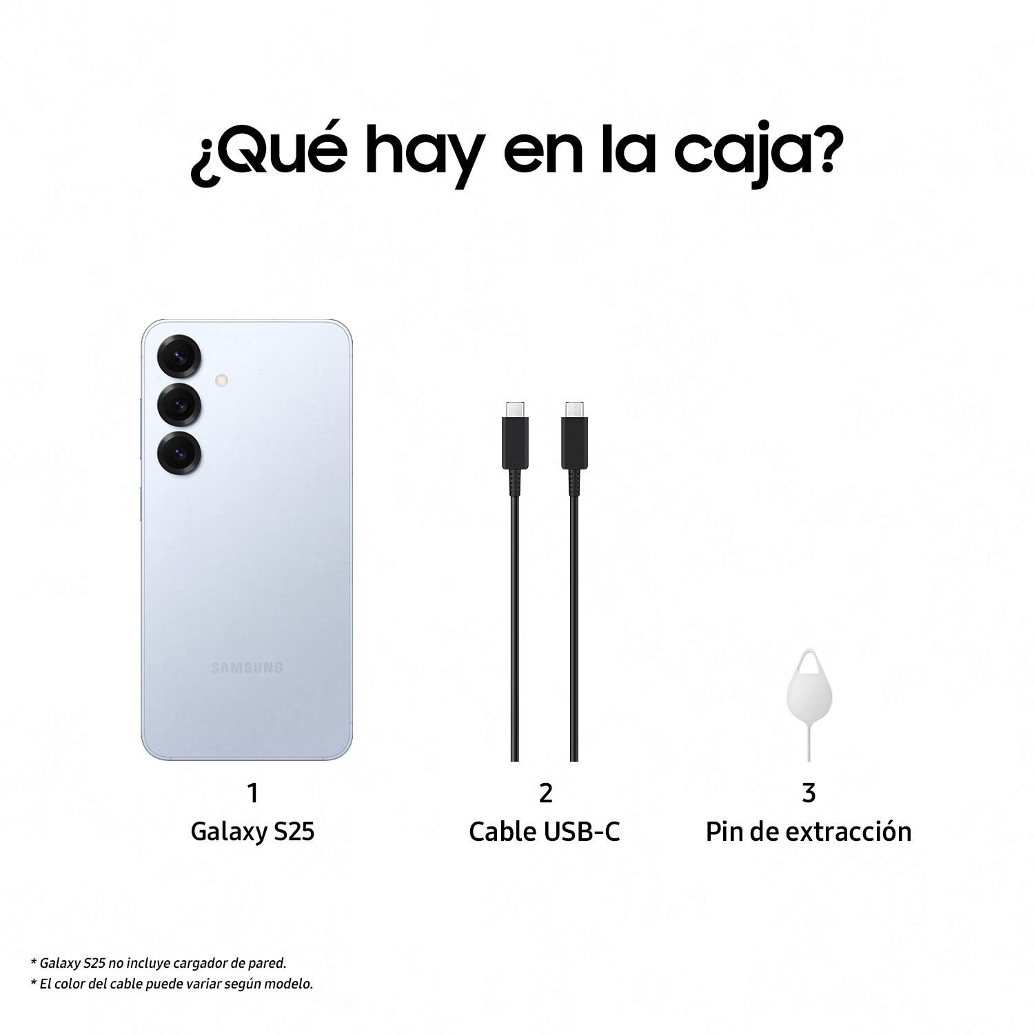 SAMSUNG Samsung Galaxy S25 256G Azul | Falabella Chile